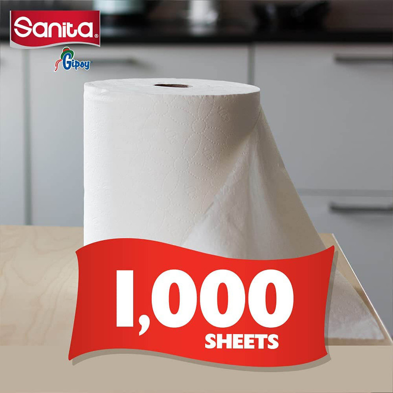 Sanita Gipsy Maxi Roll, 1000 Sheets
