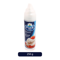 Puck Whipped Cream Spray, 250 g : : Grocery & Gourmet Foods