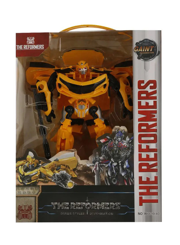 The Reformers Giant Robot Deformation Toy, Yellow