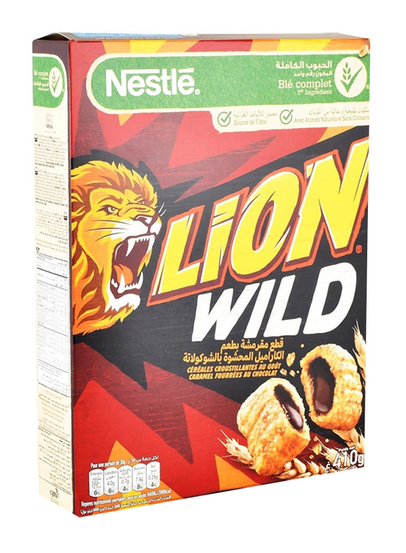Nestle Lion Wild Chocolate & Caramel Cereal, 410g