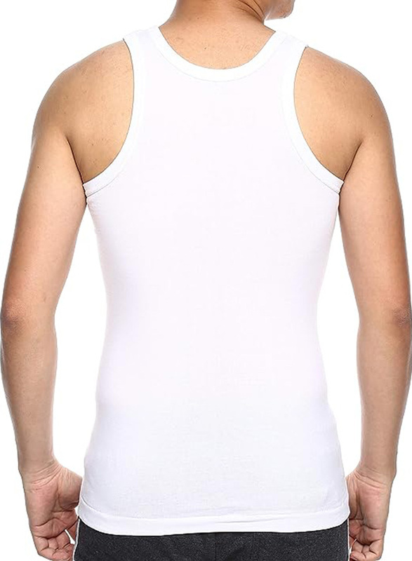 Byford Men's Vest, White, 4013, XXL