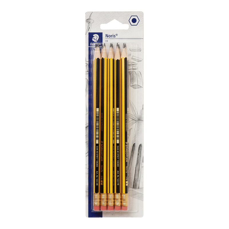 Staedtler 10-Piece Noris HB Pencil, Black