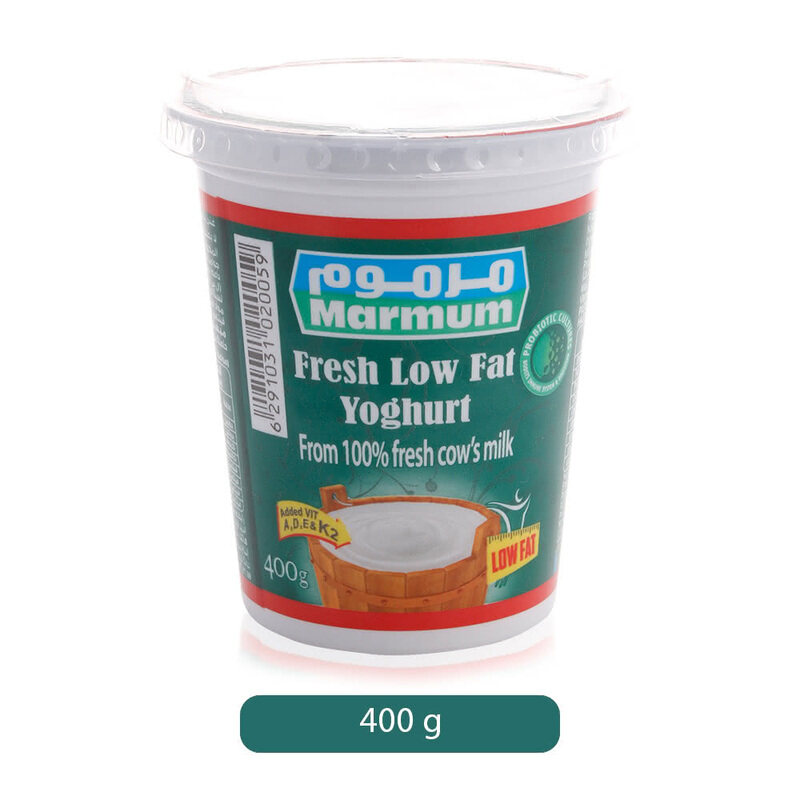 

Marmum Low Fat Fresh Yoghurt, 400 gram