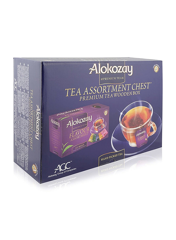 Alokozay Assortment Chest Premium Tea, 25 Tea Bags x 2g
