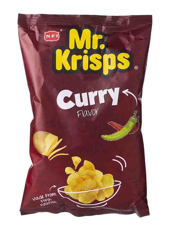 Mr.Krisps Curry Flavour Potato Chips, 80g