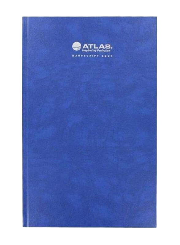 

Atlas Manuscript Book, 70 GSM, 2 Quire, Blue