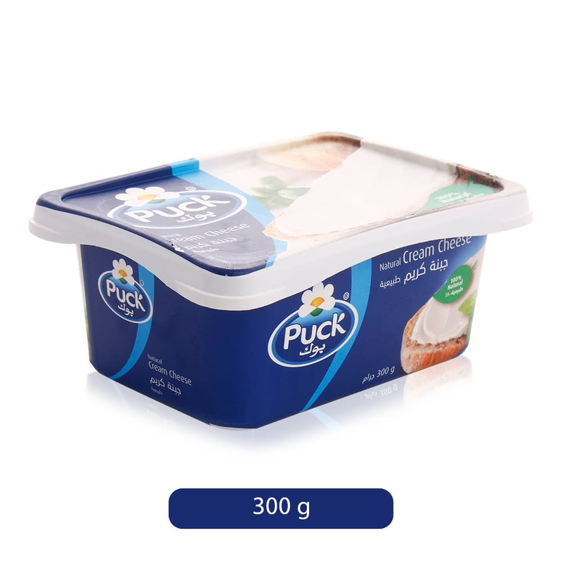 Puck Natural Cream Cheese, 300 g