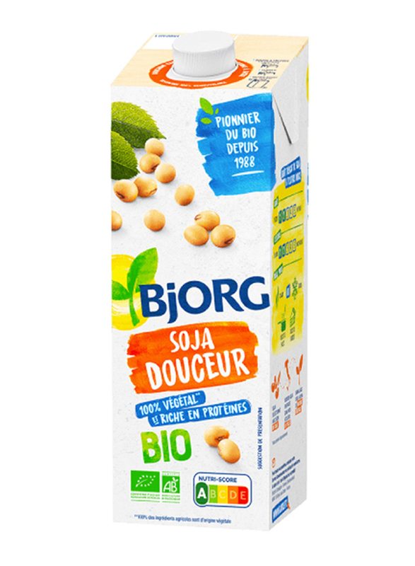 Bjorg Organic Softness Soy Drink, 1 Liter