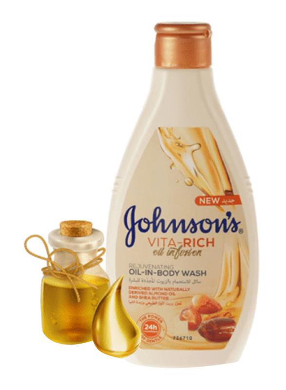 Johnson's Vita Rich oil infusion Almond and shea butter infusion Wash - 400ml