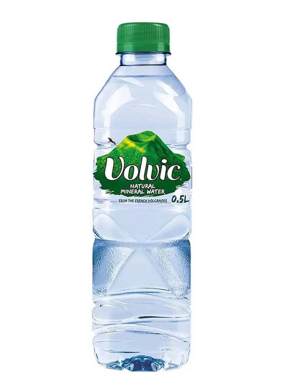 Volvic Natural Mineral Water - 6 x 500ml