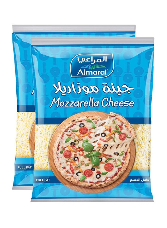 

Al Marai Almarai Mozzarella Cheese Shredded, 2 x 200g