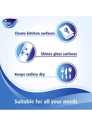 Fine 2 x More Absorbent Interfolded Kitchen Paper Towel - 150 Sheets, 2 Ply