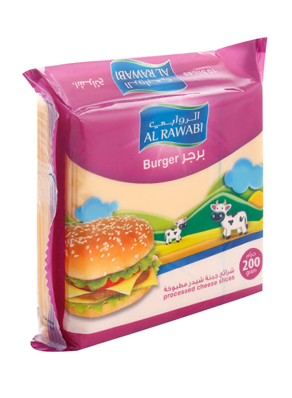 

Al Rawabi Burger Cheese Slice, 200g