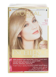 L'Oreal Paris Excellence Creme - 172 ml - 9.1 Very Light Ash Blonde