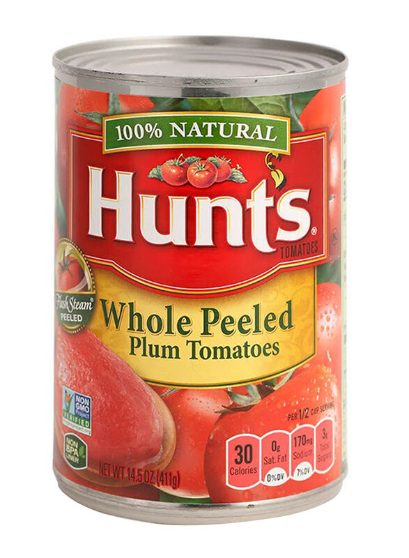 

Hunt's Diced Tomatoes with Basil Garlic and Oregano, 411g