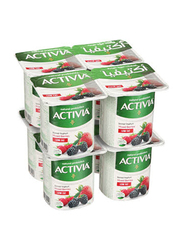 Activia Low Fat Mixed Berries Stirred Yoghurt, 8 x 120 g