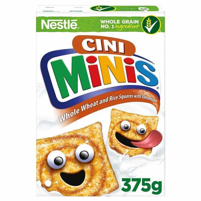 

Nestle Cini Minis Cinnamon Breakfast Cereal - 375g