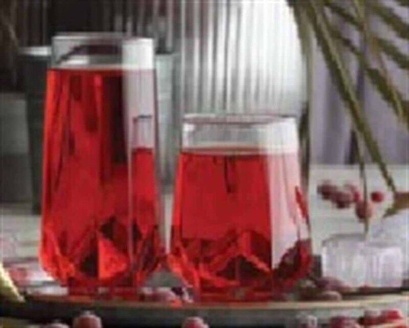 

Lav 460ml 3-Piece Valeria Glass Set, Clear