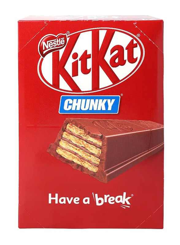 

Nestle Kit Kat Chunky Chocolate Wafer Bar, 24 x 40g