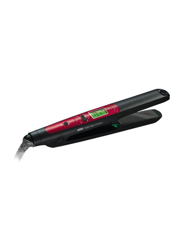 Braun Satin Hair 7 Hair Straightener with Colour Saver and Iintec Technology, ST750, Black