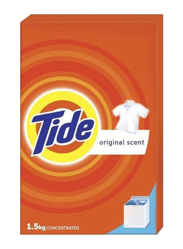 

Tide Laundry Powder Detergent Original Scent, 6 x 1.5Kg