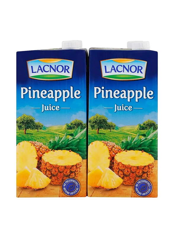 Lacnor Es Pineapple - 4 x 1 Ltr