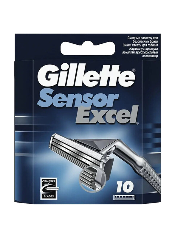 

Gillette Sensor Excel Comfort Blades, 10 Pieces