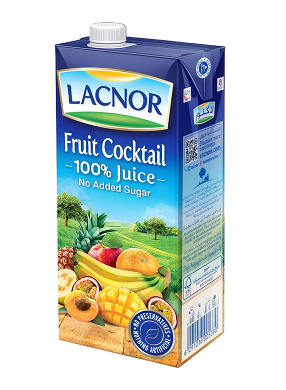 Lacnor Long Life Cocktail No Sugar, 1 Liter