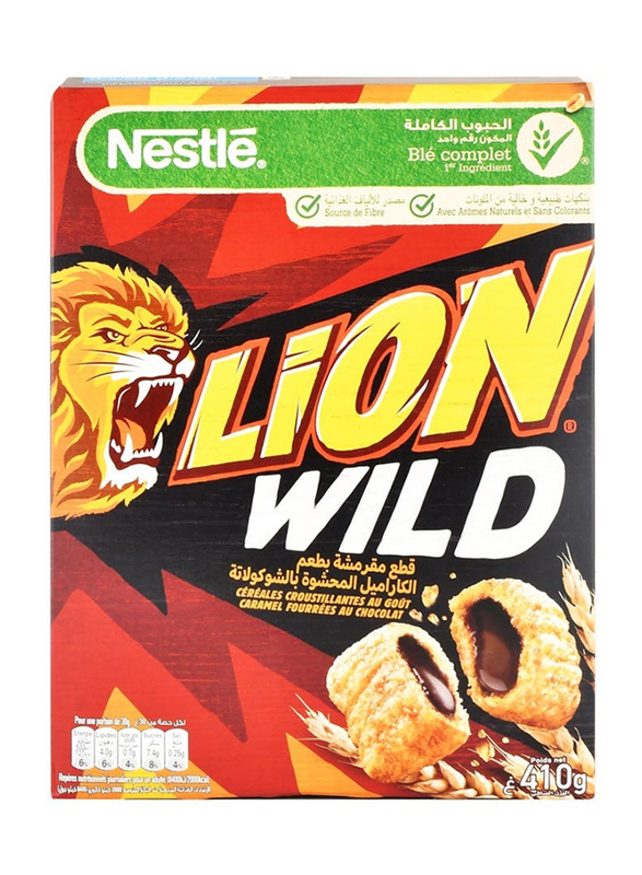 Nestle Lion Wild Chocolate & Caramel Cereal, 410g