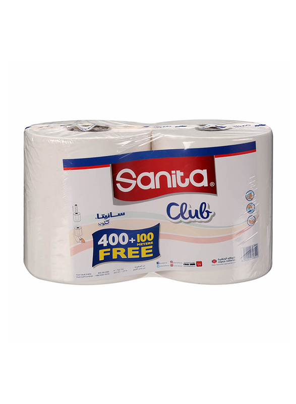 Sanita Club Maxi Roll, 500 Meter x 2 Piece