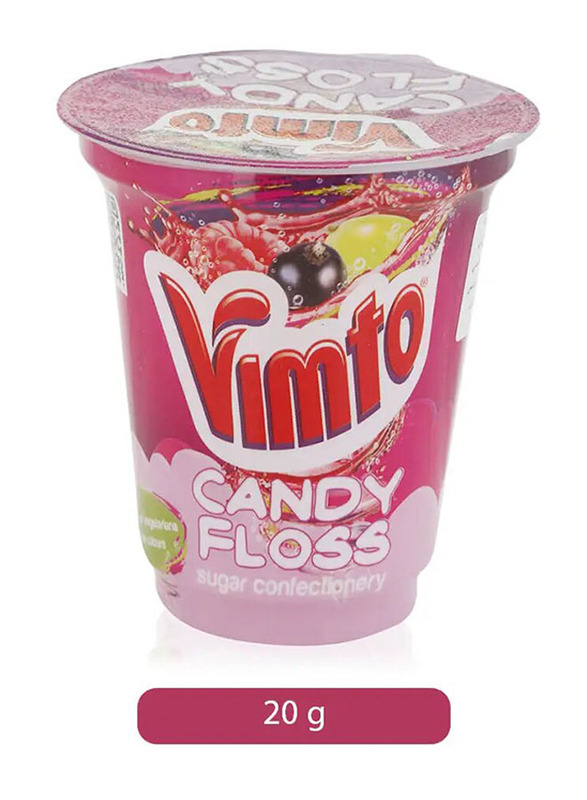 Vimto Flavor Fluffy Candy Floss - 20g
