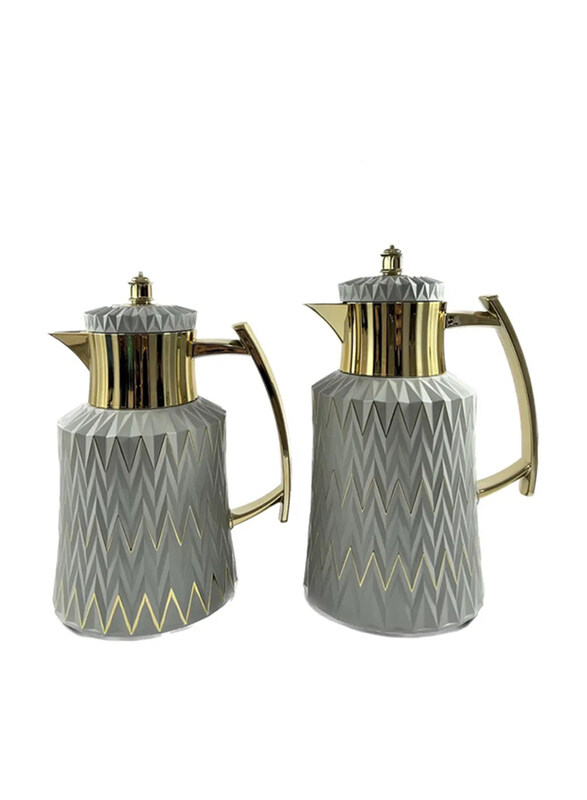 

Home Maker QDP Flask Set Grey & Gold 0.7L + 1.0L, 2 Pieces