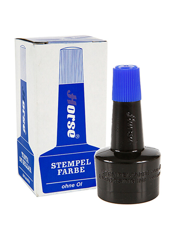 

Horse Stamp Pad Ink, 30ml, Blue