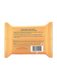 Neutrogena Deep Clean Makeup Remover Facial Wipes, 25 Count