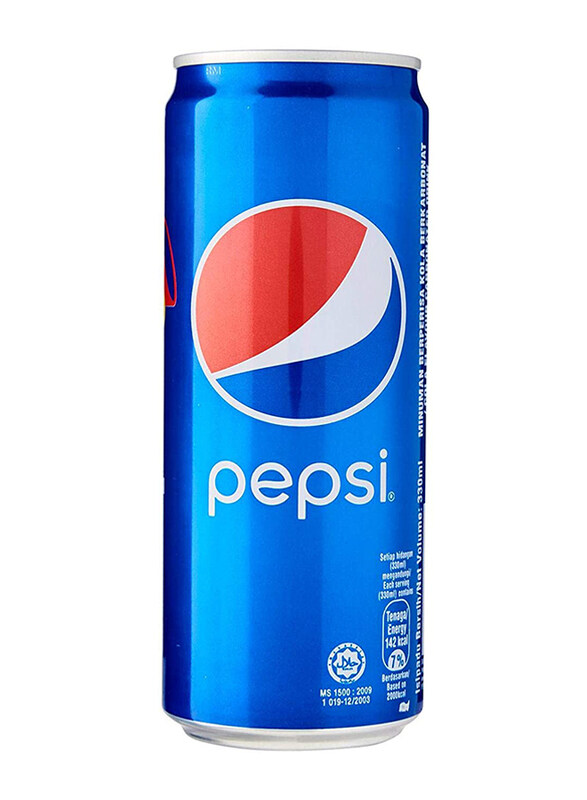 

Pepsi Cola Soft Drink Cans, 330ml