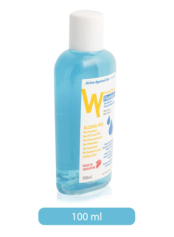 Pearlie White Fluorinze Mint Mouthwash, 100ml