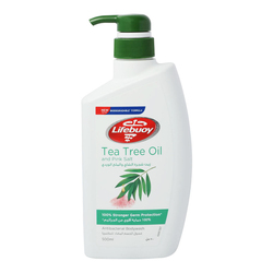 Lifebuoy Tea Tree Oil Antibacterial Bodywash, 500ml