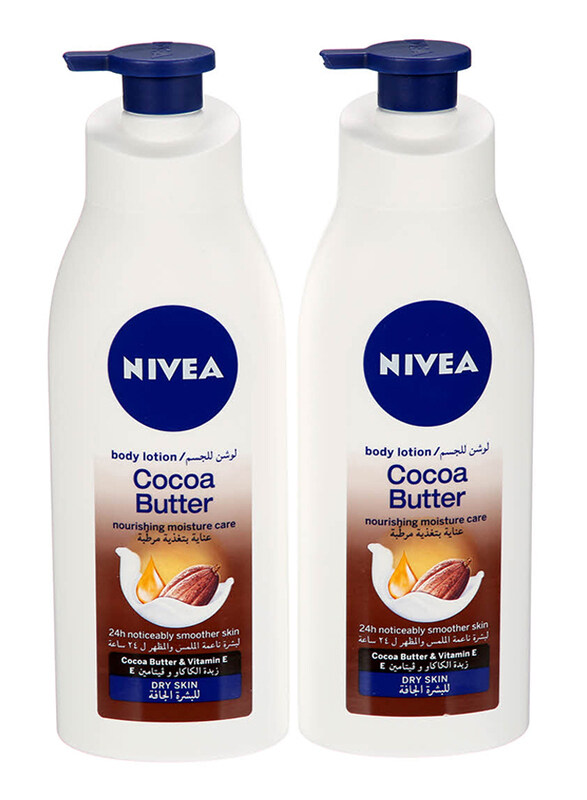 

Nivea Cocoa Butter Body Lotion - 2 x 400 ml