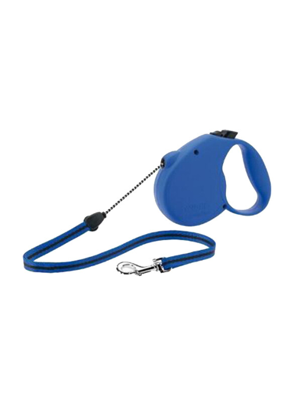 

Flexi Standard Cord Dog Leash, Medium, 5m, Blue