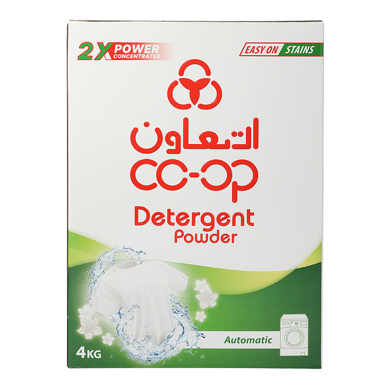 

CO-Op 2X Power Concentrated Automatic Detergent Powder, 4 Kg