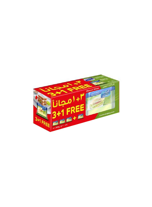 

Al Marai Almarai Slices Sandwich, 4 x 200g