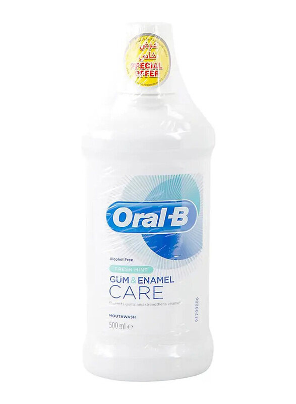 Oral B Gum & Enamel Mouth Wash - 2 x 500ml