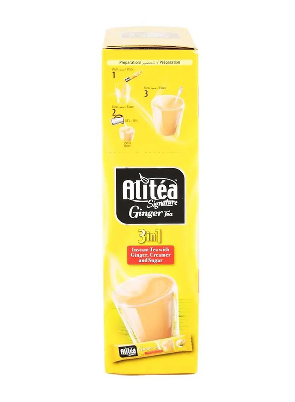 Alitea 3-in-1 Signature Ginger Tea Sachets - 12 x 20g