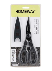 Homeway Granite Style Multi-Functional Kitchen Scissor - Black