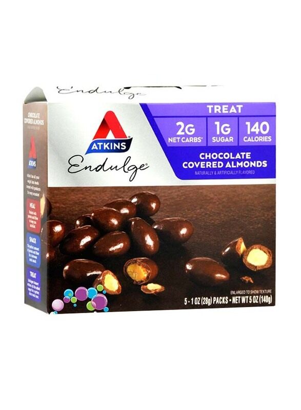 

Atkins Endulge Chocolate Covered Almonds, 5 x 28g