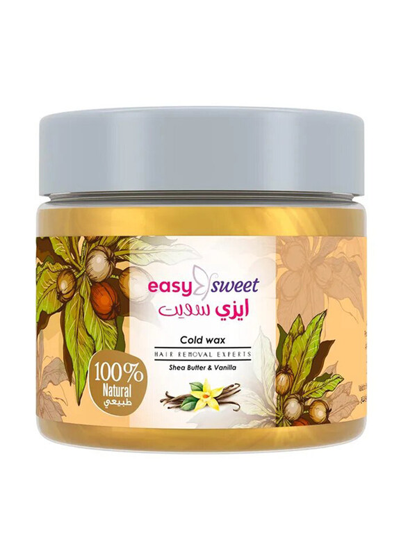 

Easy Sweet Shea Butter & Vanilla Extract Cold Wax, 200gm