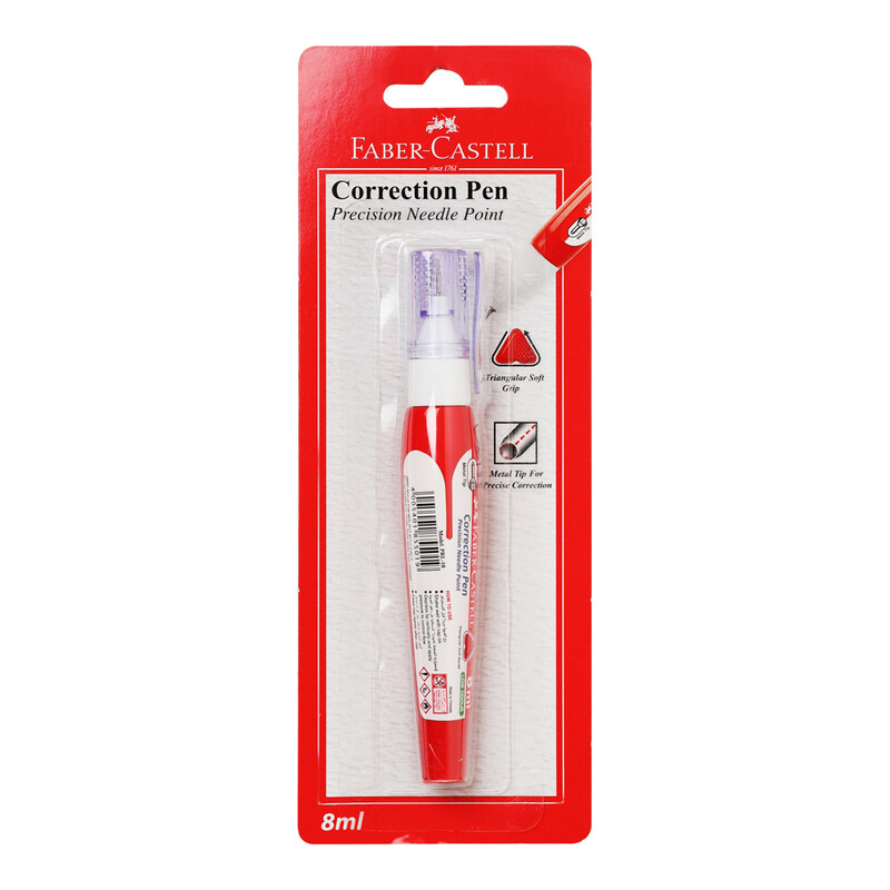 

Faber-Castell Correction Pen, 8ml, White
