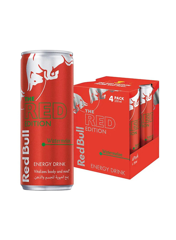 Red Bull Red Edition - 4 x 250ml