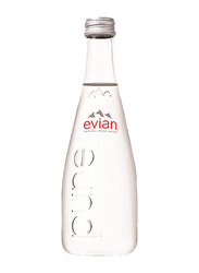 Evian Glass Natural Mineral Water, 330ml