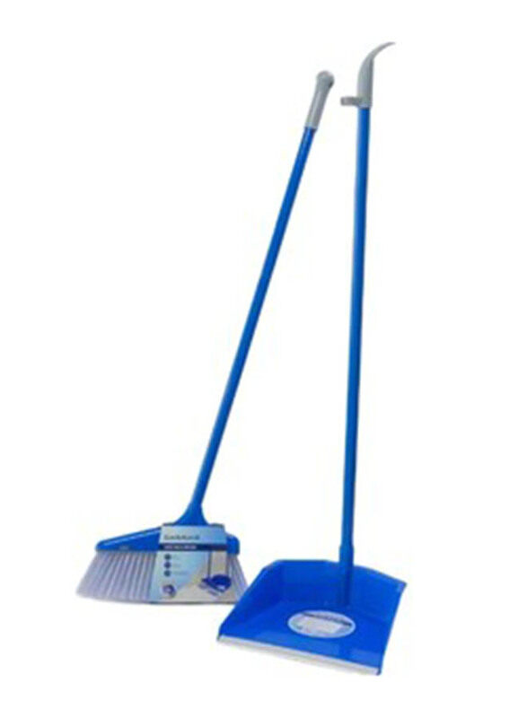 

Sirocco Broom With Handle + Dustpan, 46cm, Blue